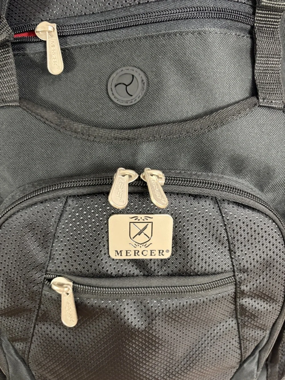 MERCER,Black Men's Backpack - Durable Travel & Work Bag